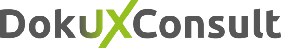Logo dokuconsult, docu X consult